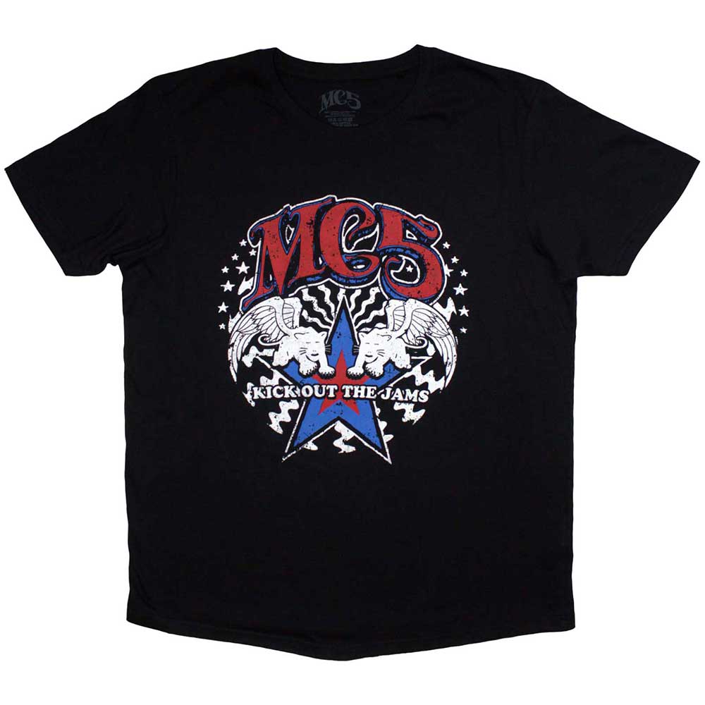 MC5 Unisex T-Shirt Star Black (XXL)