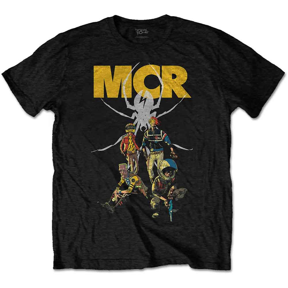 My Chemical Romance Unisex T-Shirt Killjoys Pin-Up Black (L)
