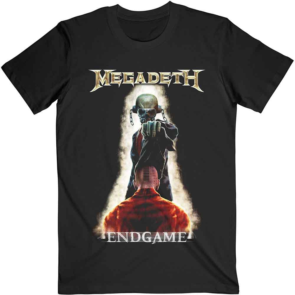 Megadeth Unisex T-Shirt Vic Removing Hood Black (XXL)