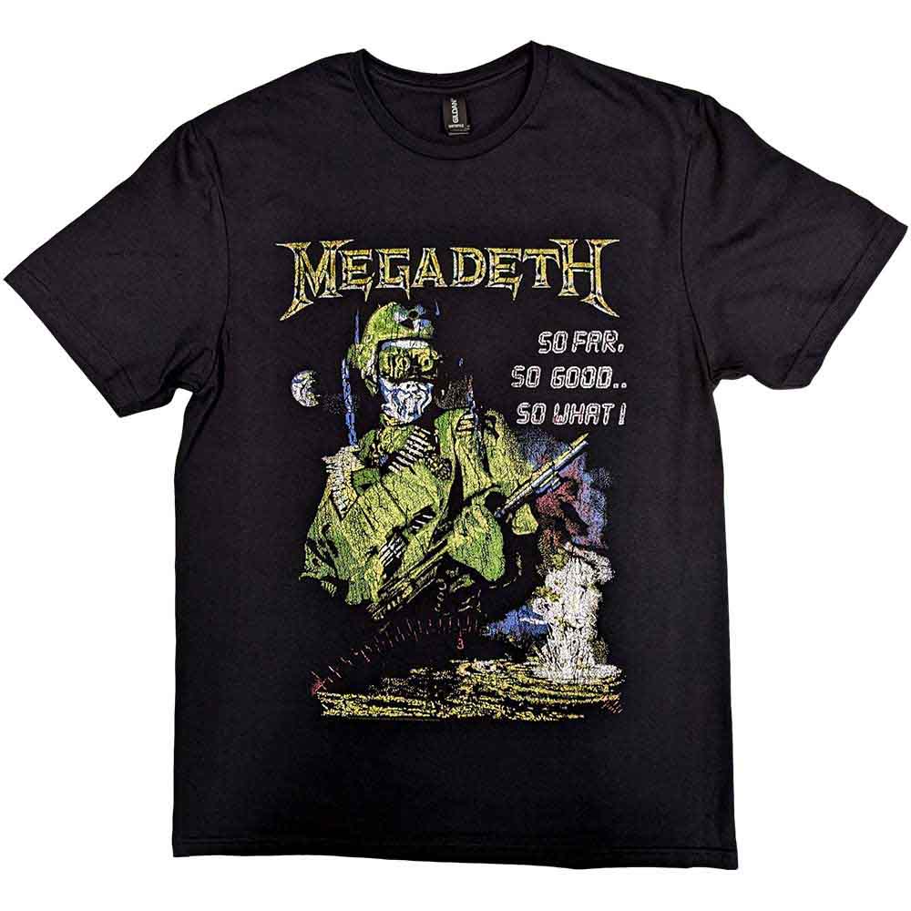 Megadeth Unisex T-Shirt SFSGSW Explosion Vintage Black (XXL)
