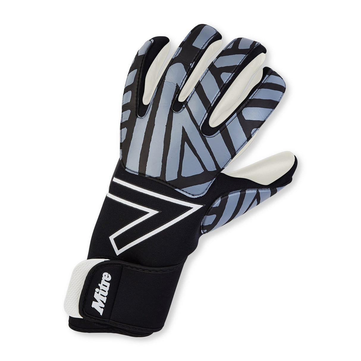 Mitre Impel Goalkeeping Gloves Black/Grey (Size 8)