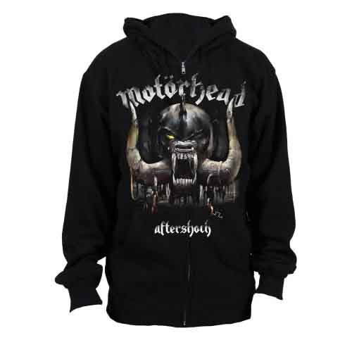 Motorhead Unisex Zipped Hoodie War Pig Grey (S)