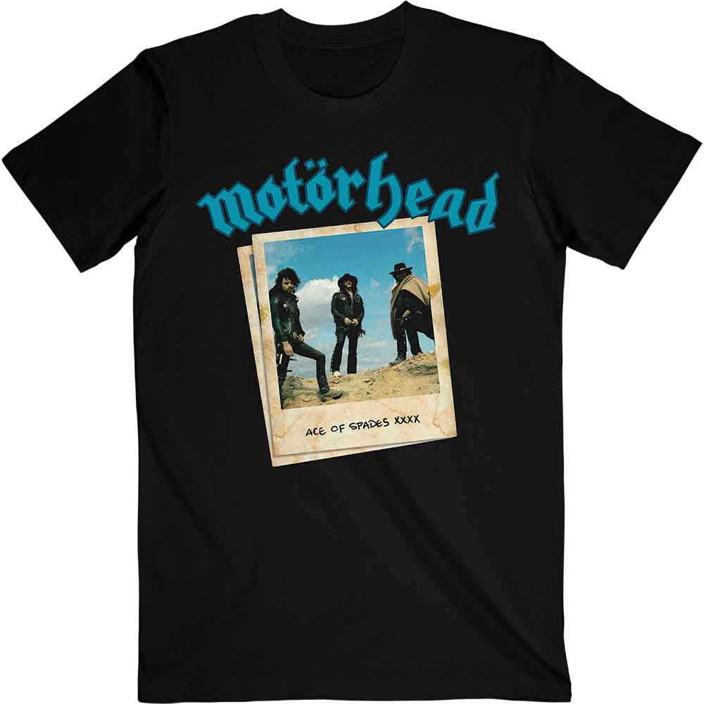 Motorhead Unisex T-Shirt Ace of Spades Photo Black (S)