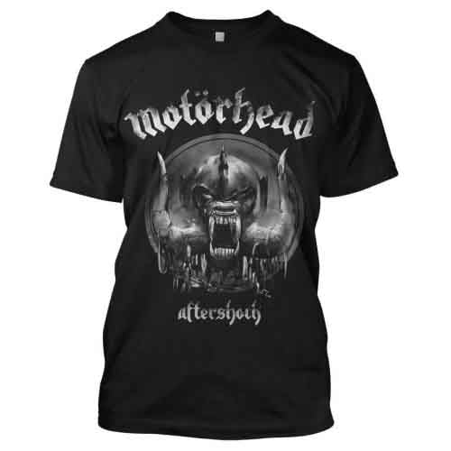 Motorhead Unisex T-Shirt Aftershock Black (M)