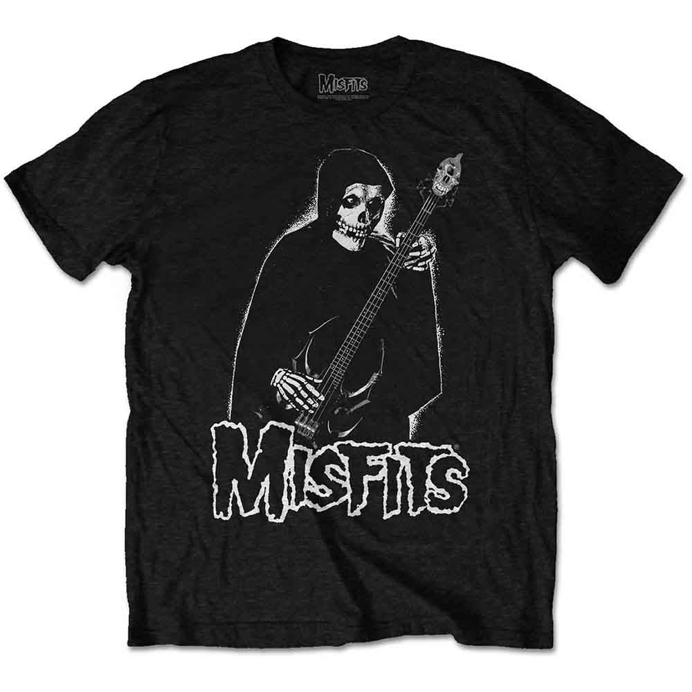 Misfits Unisex T-Shirt Bass Fiend Black (S)