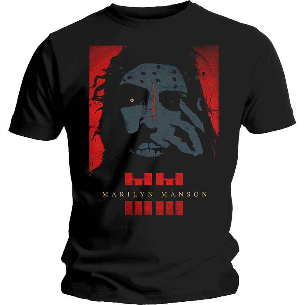 Marilyn Manson Men's T-Shirt Rebel Black (L)