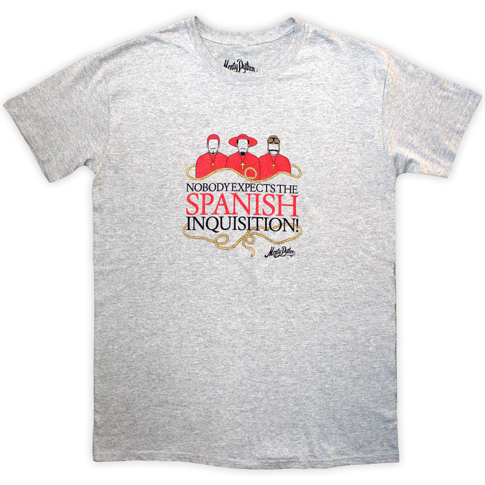 Monty Python Unisex T-Shirt Inquisition Grey (XL)
