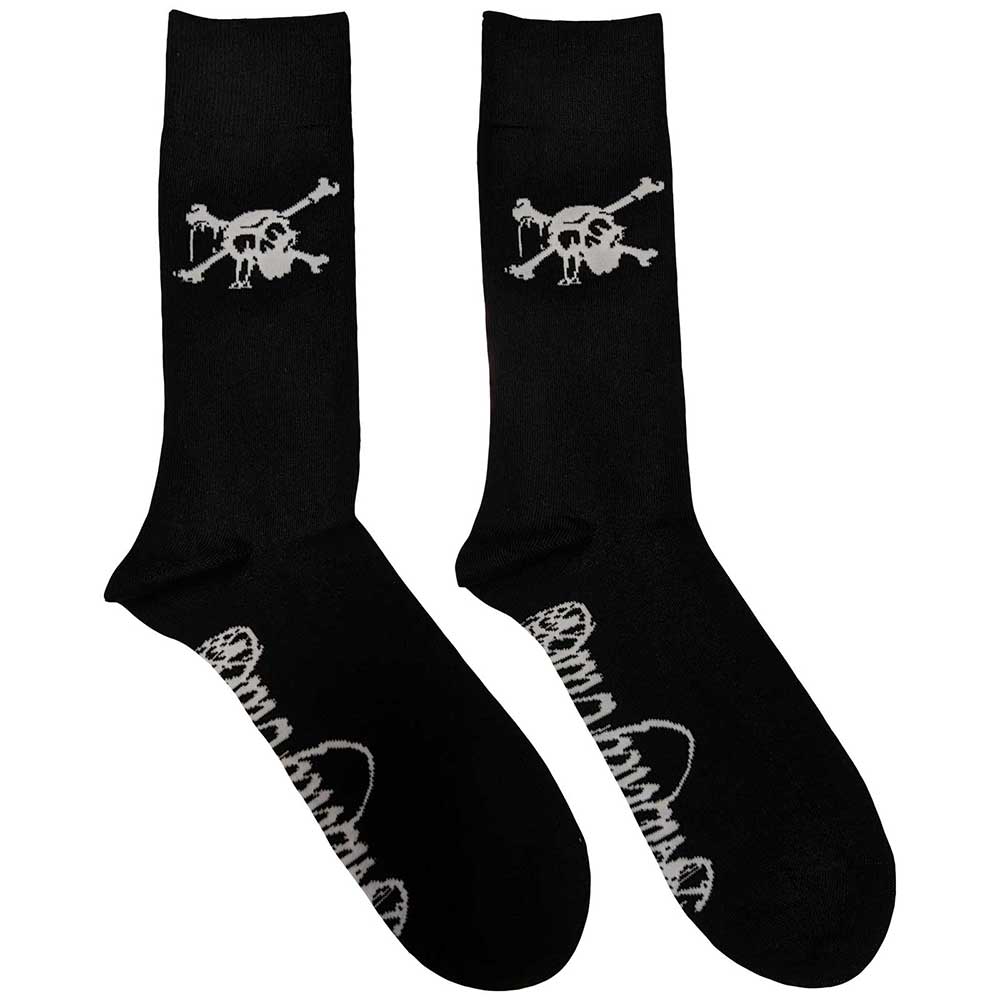 Motley Crue Unisex Ankle Socks Skull Black (UK Size 7-11)