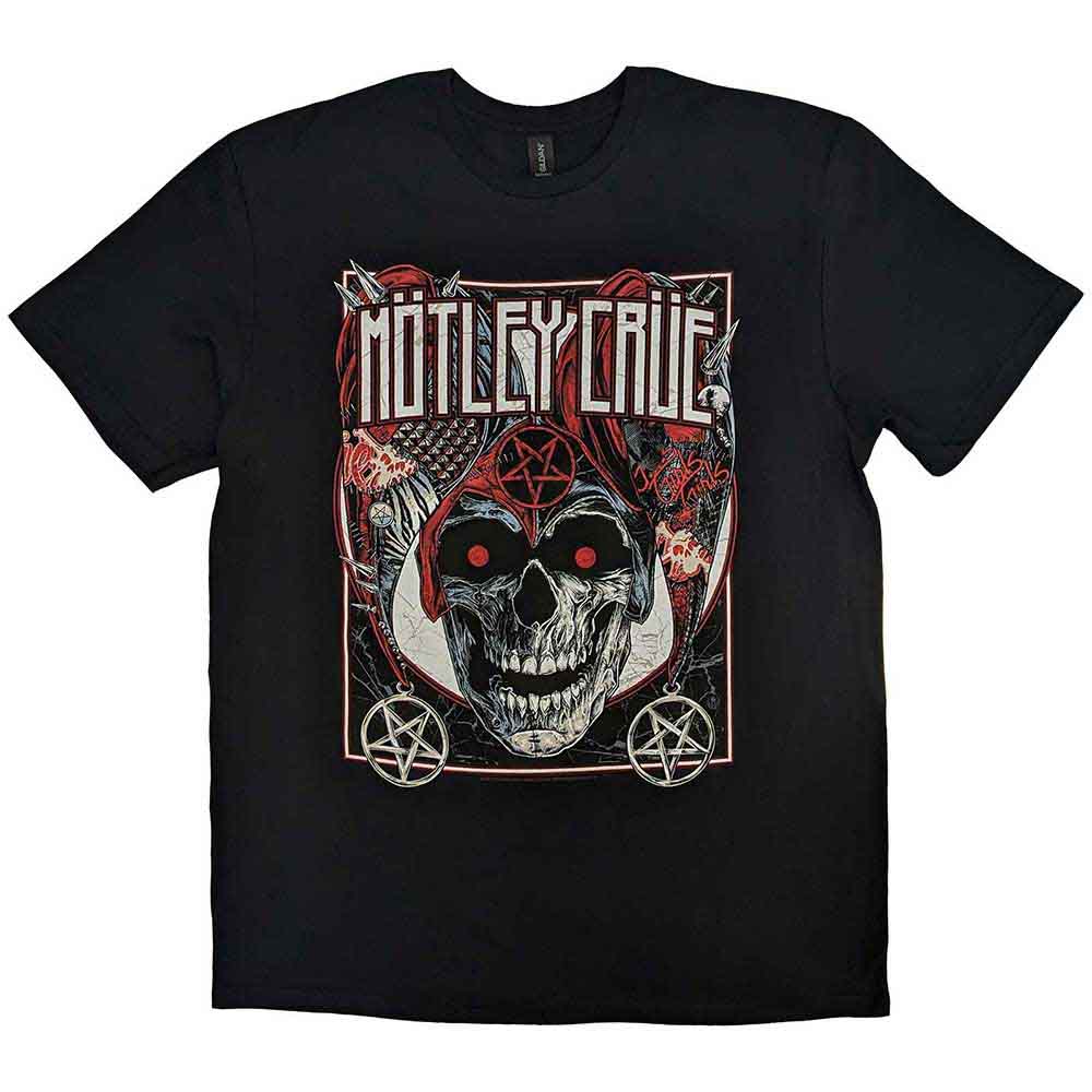 Motley Crue Unisex T-Shirt Vegas Black (L)