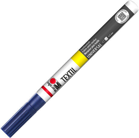 marabu textil painter fabric marker pen dark blue