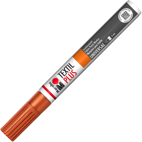 marabu textil plus painter fabric marker pen copper