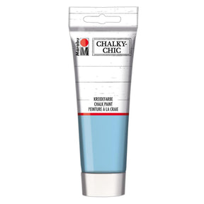 marabu chalky-chic paint light blue