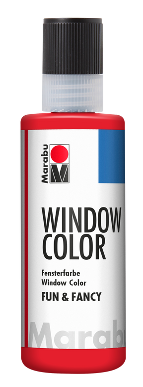 Marabu Window Colour Fun & Fancy - 80ml - Cherry Red