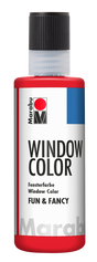 Marabu Window Colour Fun & Fancy - 80ml - Cherry Red