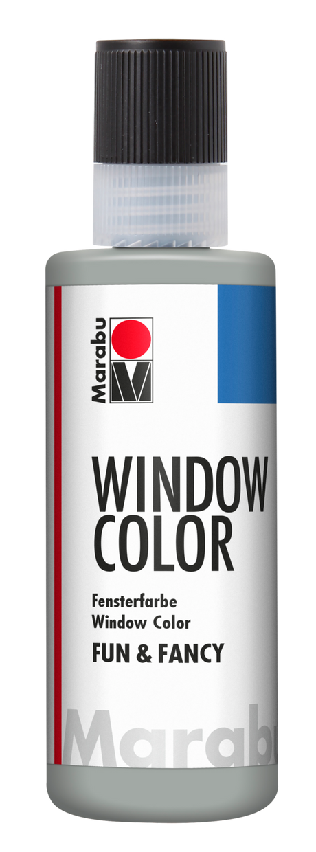 Marabu Window Colour Fun & Fancy - 80ml - Silver