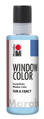 marabu window colour fun & fancy - 80ml arctic blue