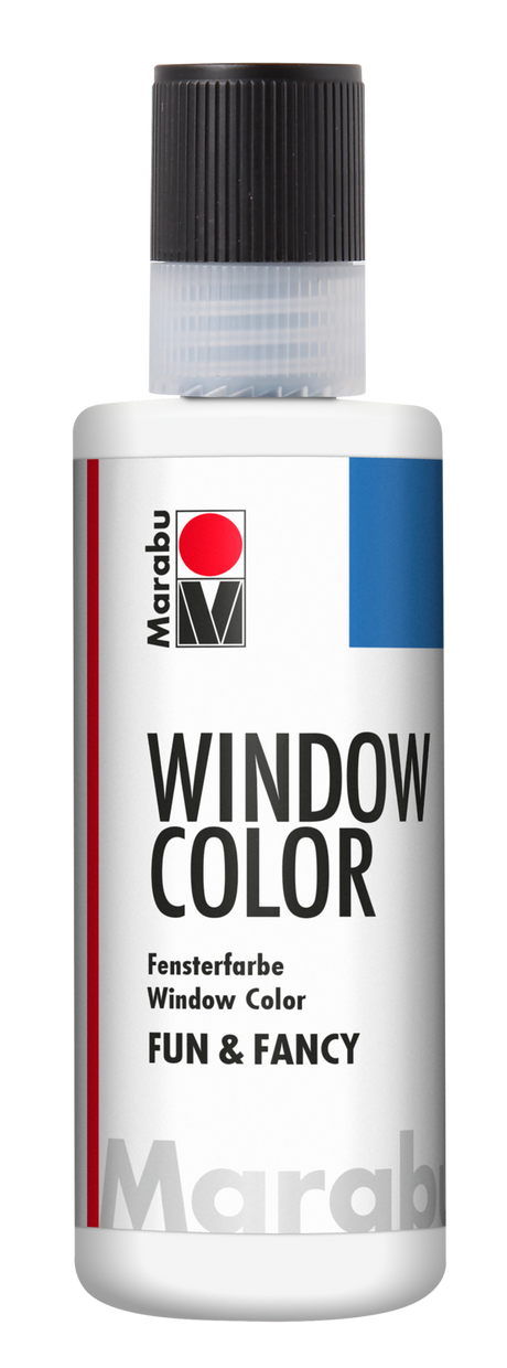 Marabu Window Colour Fun & Fancy - 80ml - Outline White