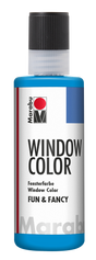 marabu window colour fun & fancy - 80ml azure blue
