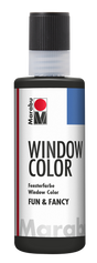 marabu window colour fun & fancy - 80ml black