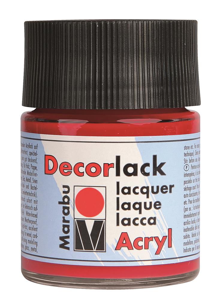 marabu decorlack acrylic paint geranium