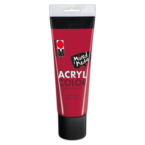 marabu acryl color acrylic paint carmine red