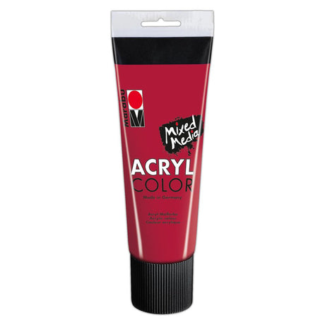 marabu acryl color acrylic paint carmine red