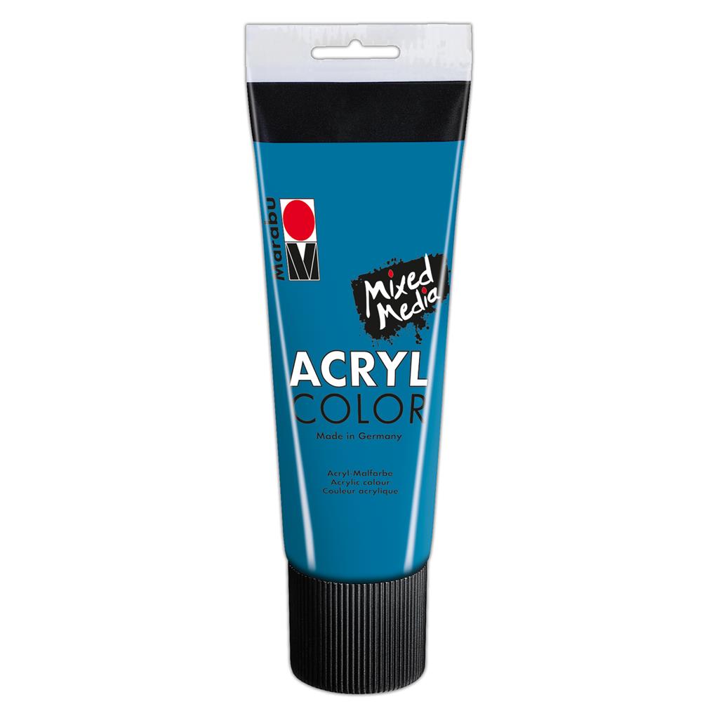 marabu acryl color acrylic paint cyan