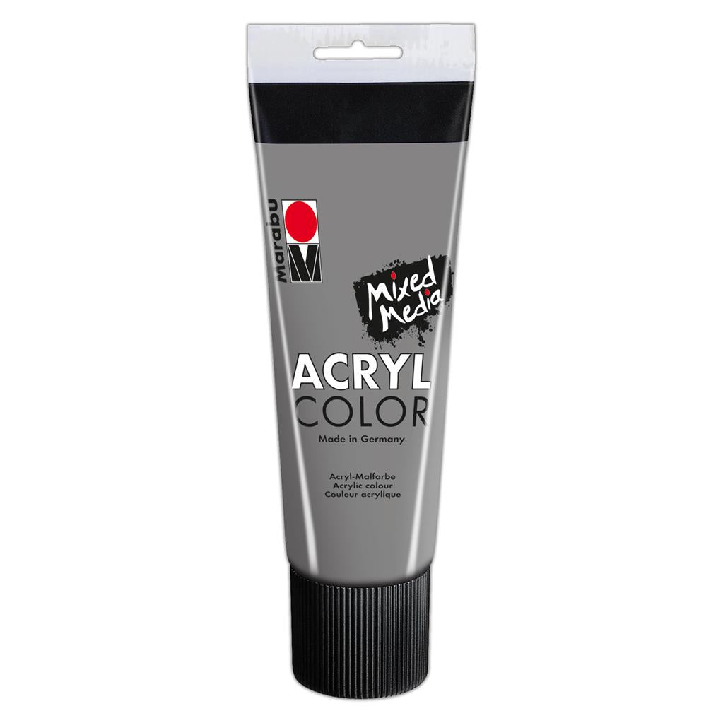 marabu acryl color acrylic paint dark grey
