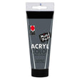 marabu acryl color acrylic paint dark grey