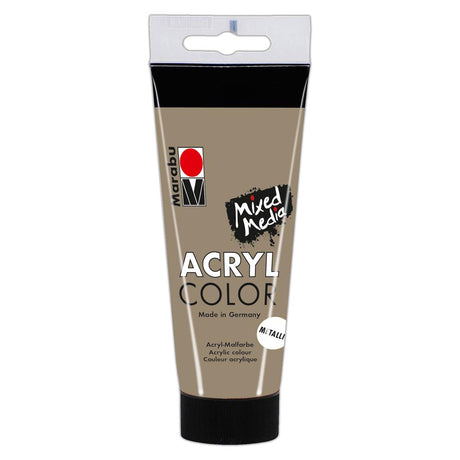 marabu acryl color acrylic paint metallic taupe