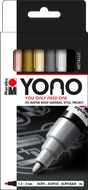 marabu yono marker set bullet tip 1.5-3mm colours