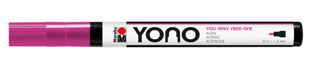 marabu yono marker pen bullet magenta