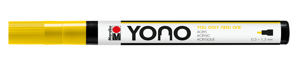 marabu yono marker pen bullet yellow
