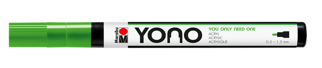 marabu yono marker pen bullet reseda
