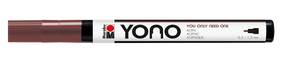 marabu yono marker pen bullet tip brown
