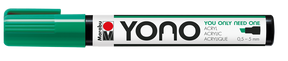 marabu yono marker pen chisel tip rich green