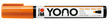 marabu yono marker pen bullet orange
