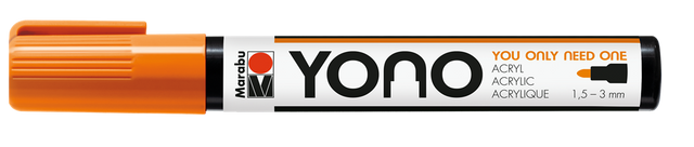 marabu yono marker pen bullet orange