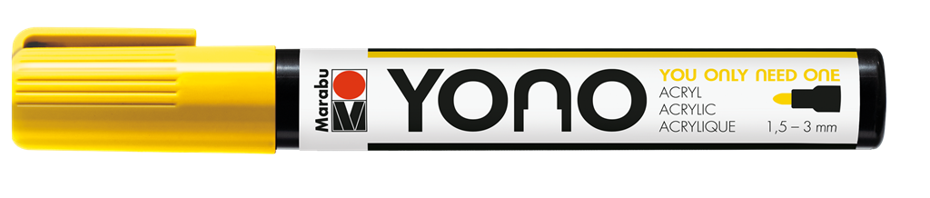 marabu yono marker pen bullet yellow