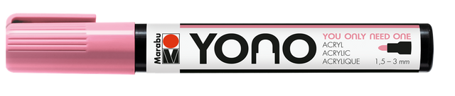 marabu yono marker pen bullet tip rose pink
