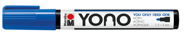 marabu yono marker pen bullet tip dark blue