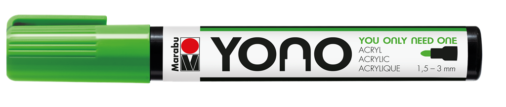 marabu yono marker pen bullet reseda
