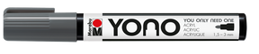 marabu yono marker pen bullet tip dark grey