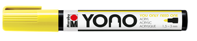 marabu yono marker pen bullet tip neon yellow