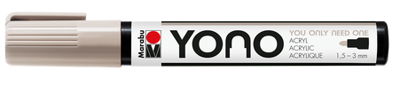 marabu yono marker pen bullet tip 1.5-3mm grey light