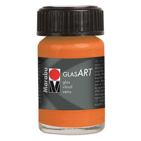 marabu glasart paint yellow orange