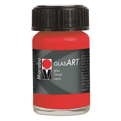 marabu glasart paint vermilion