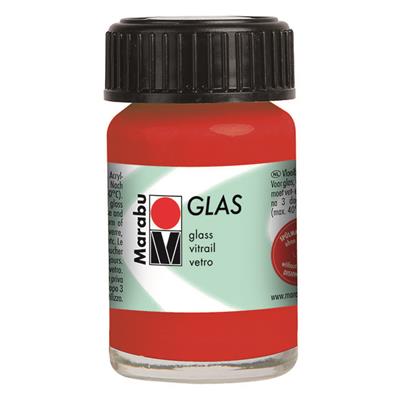 marabu glas paint cherry