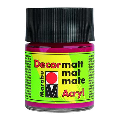 marabu decormatt arcylic paint carmine red