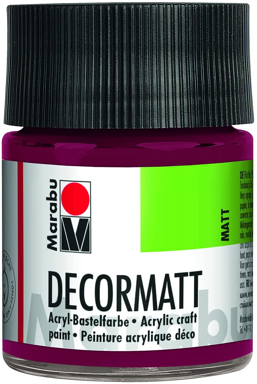 marabu decormatt arcylic paint bordeaux